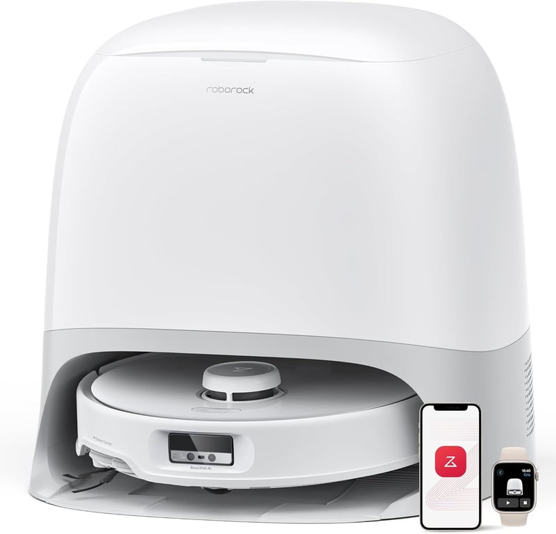 Aspirateur robot Qrevo Curv - vue 2