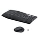 Logitech 920-008222 clavier Souris incluse Universel RF sans fil + Bluetooth AZERTY Français Noir