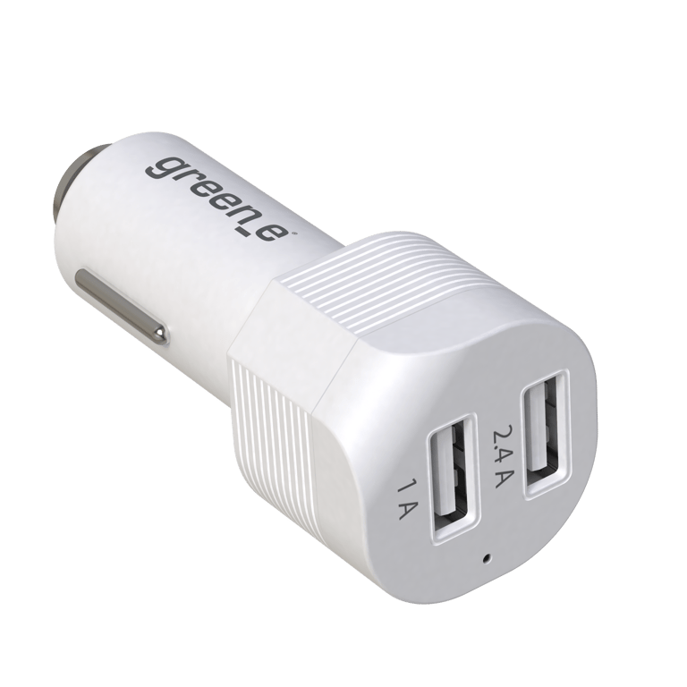 GREEN E - KIT DE CHARGE Ecoconçu (Cable Micro-USB vers USB + Adaptateur  prise + Adaptateur allume cigare) - Green_E