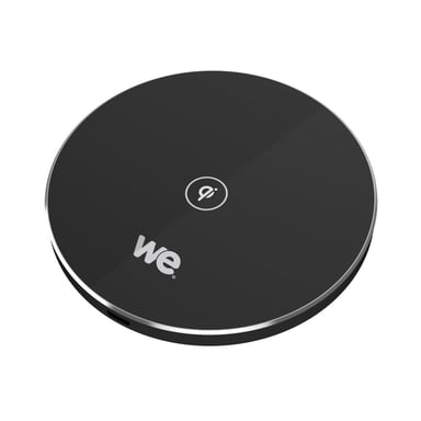 WE Universal 10 W Wireless Qi Charging Pad, Cargador de inducción, sin contacto - Negro