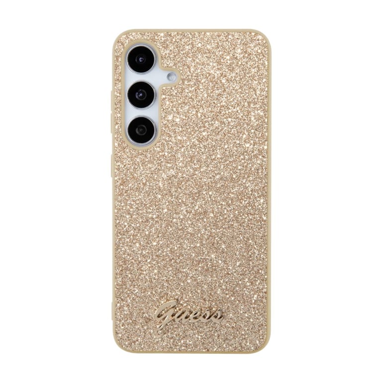 Guess Coque de Protection pour Samsung Galaxy S24+ à Paillettes