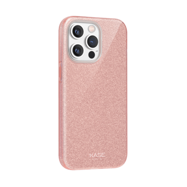 Funda Glitter Slim para Apple iPhone 13 Pro, Oro rosa