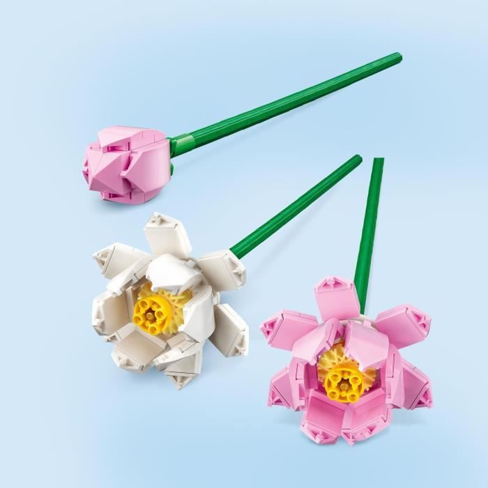 Lego 40647 - Ensemble de construction de fleurs de lotus - Neuf