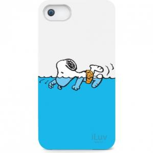 jWIN Snoopy Sports Series coque de protection pour téléphones portables Housse Blanc Apple iPhone 5