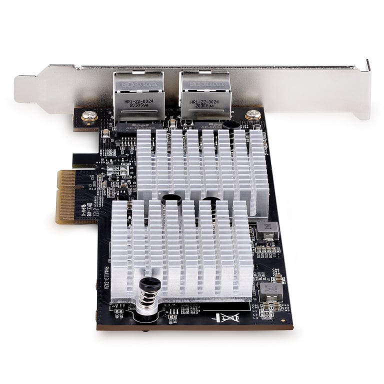StarTech.com Carte Adaptateur Réseau PCIe 10GbE 2 Ports Carte Ethernet Adaptateur réseau PCIe 3.0 x4 profil bas 10 Gigabit Ethernet x 2 - vue 4