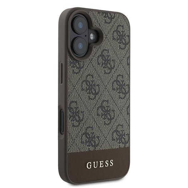 Étui Rigide Guess Pour Iphone 16 Plus 6.7 Avec Bande Inférieure Avec Logo - vue 3