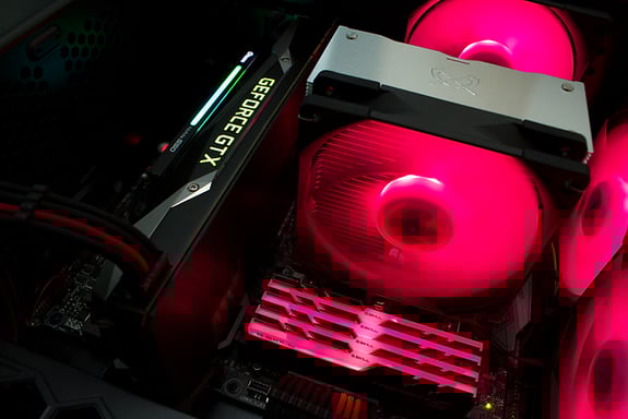 Scythe KF1225FD18AR-P système de refroidissement d'ordinateur Boitier PC Ventilateur 12 cm Noir, Blanc 1 pièce(s)