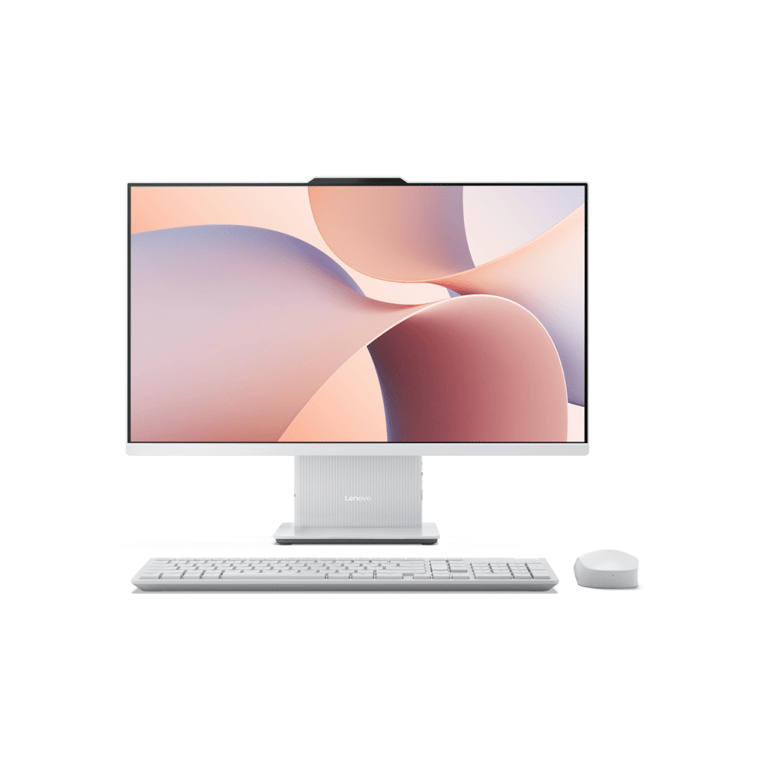 PC Tout en un LENOVO IdeaCentre AIO 24ARR9 Sans Windows 24 FHD Ryzen 5 7535HS Clavier + sans fil - vue 4