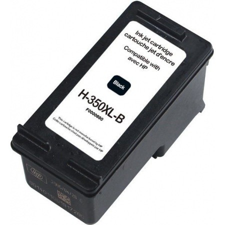 UPRINT Cartouche Encre 350XL Noir Compatible avec HP Deskjet D4260 D4360 D5360 Officejet J5780 J6410 - Neuf
