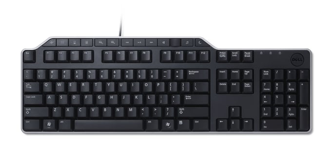 DELL KB522 teclado Universal USB QWERTY Español Negro