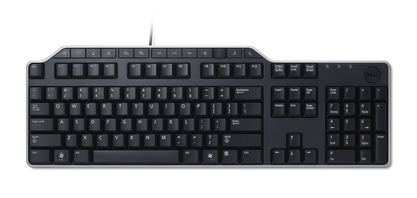Clavier Dell KB 522 – Filaire, USB, QWERTY Espagnol, Multimédia - vue 2
