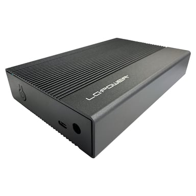 LC-Power LC-25U3-C Contenitore per HDD/SSD Nero Contenitore di archiviazione da 2,5 pollici
