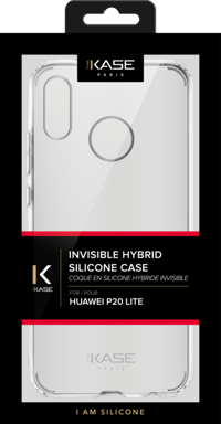 Guscio ibrido invisibile per Huawei P20 lite, trasparente