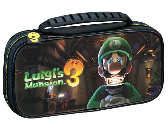 BigBen Pochette de transport Deluxe Luigi' Mansion 3 pour Nintendo Switch Lite 0663293111299 - vue 2