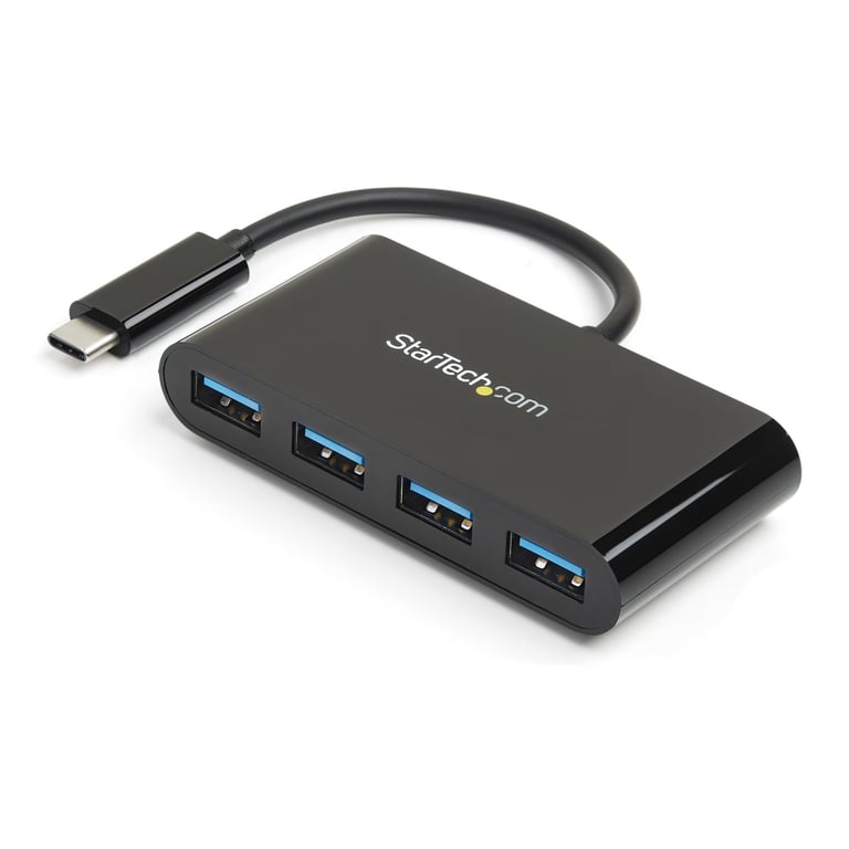 StarTech.com Hub USB C à 4 ports alimenté par bus USB C vers 4x USB A USB 3.0 5Gbps Neuf