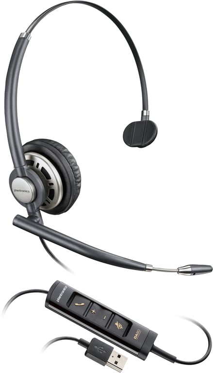 POLY Micro casque EncorePro 715 USB A monaural TAA Neuf - vue 2