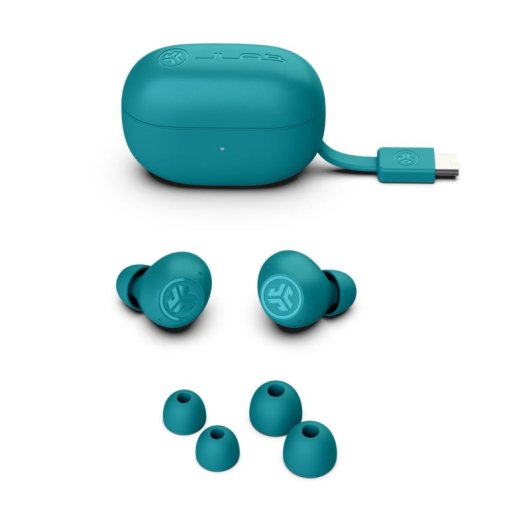 Ecouteurs sans fil JLab Go Air Pop ANC Bluetooth avec réduction active du bruit Teal - vue 10