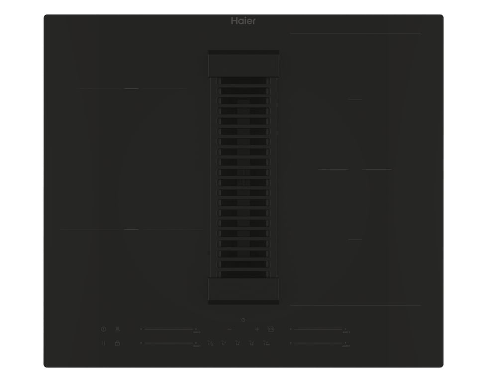 Haier I Dual Series 6 HAIH6IEMCF Intégré 59 cm Plaque avec zone à induction 4 zones Hotte intégrée