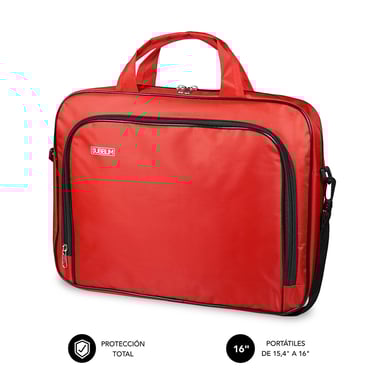 SUBBLIM Maletín Ordenador Oxford Laptop Bag 15,4-16'' Red