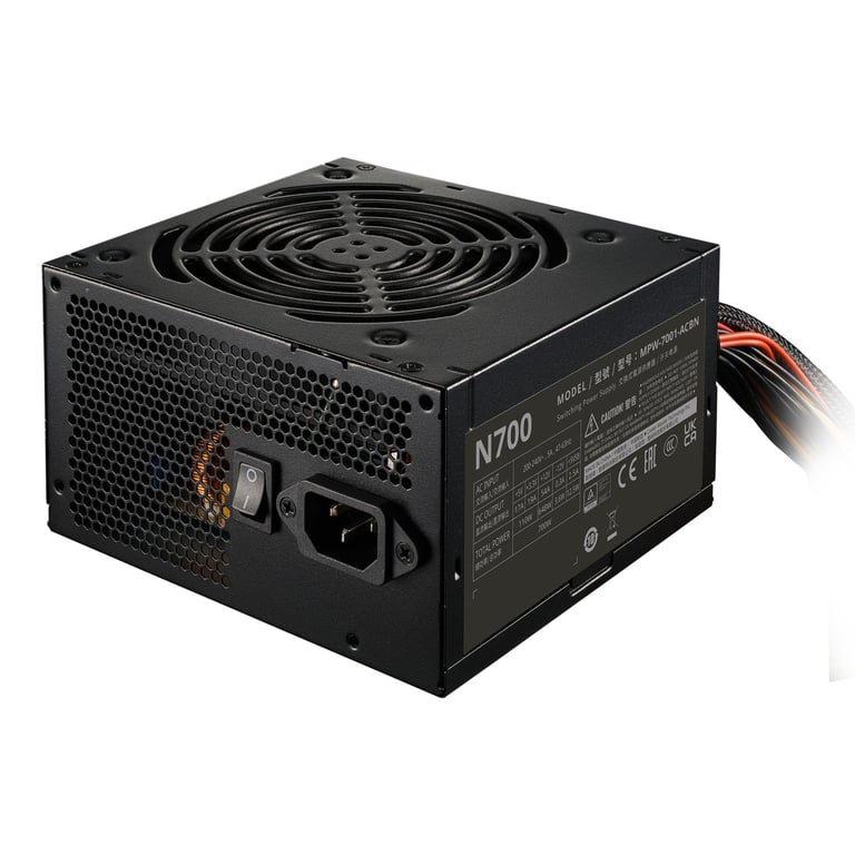 Cooler Master ALIMENTATORE ELITE NEX N700 PFC ATTIVO 1 FAN 120MM Alimentation PC - vue 4