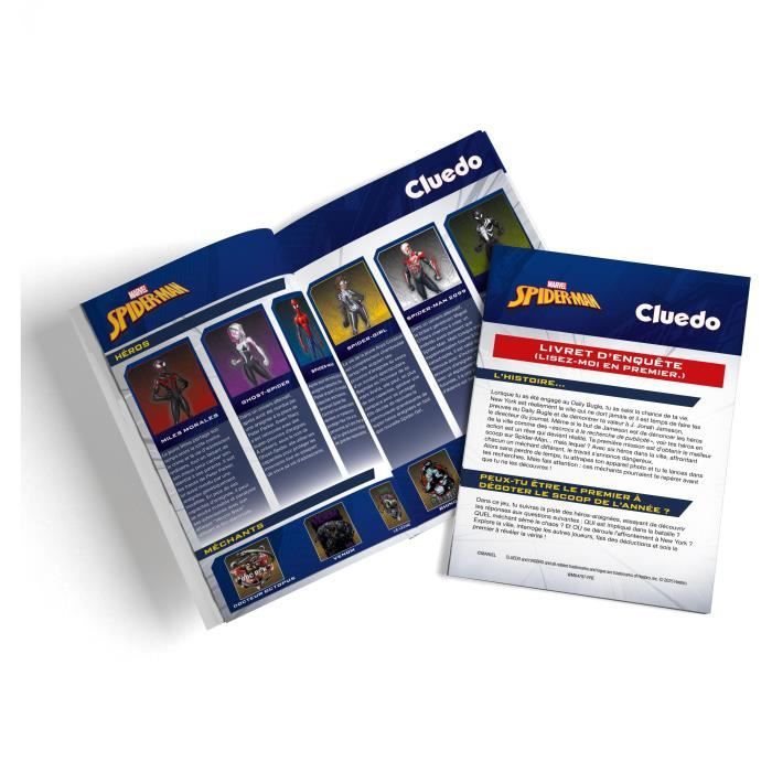 CLUEDO Spider-Man - Jeu de société - WINNING MOVES - Neuf