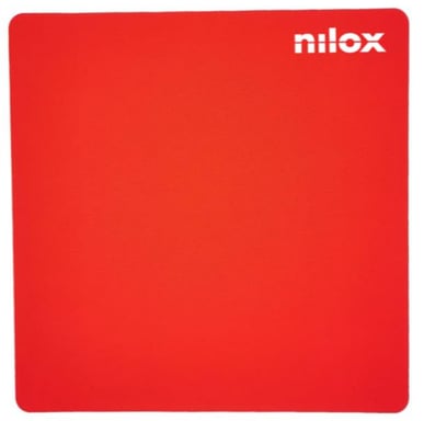 Nilox Alfombrilla para ratones, Roja
