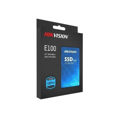 SSD Interne HIKVISION 2.5'' 1024Go E100 SATA 6.0Gbps SATA-III  3D TLC 550 MB/s 480 TB
