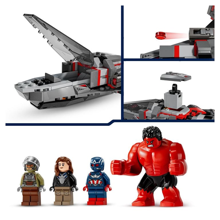 76292 Captain america vs hulk - vue 5