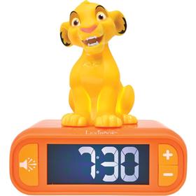 Réveil veilleuse digital LEXIBOOK Simba 3D lumineux et sonore Jaune Enfant - vue 2