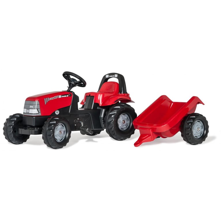 Tracteur à Pédales Rolly Toys avec Remorque RollyKid 1170 CVX pour Enfants de 2½ à Neuf