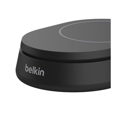 Station de Recharge Rétractable 2-en-1 Induction MagSafe Qi2 15W pour iPhone Noir