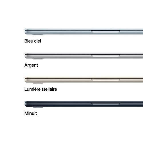 Macbook Air M5 2026 13.6 RAM 24 Go Apple GPU 10 QWERTY ES Neuf - vue 3