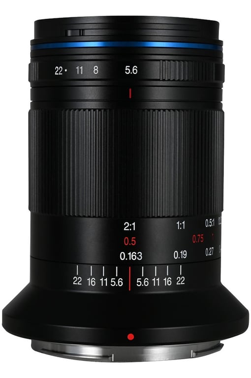 Objectif hybride Laowa 85mm f5.6 2X Ultra Macro APO pour Sony FE - vue 4