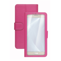 Celly Unica View funda para teléfono móvil 12,7 cm (5'') Folio Rosa