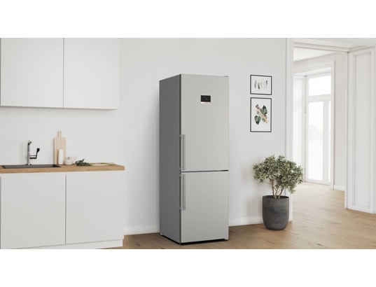 Bosch KGN367ICT Série 4 Réfrigérateur combiné pose libre 321 186 x 60 H x Inox anti trace de doigts - vue 6