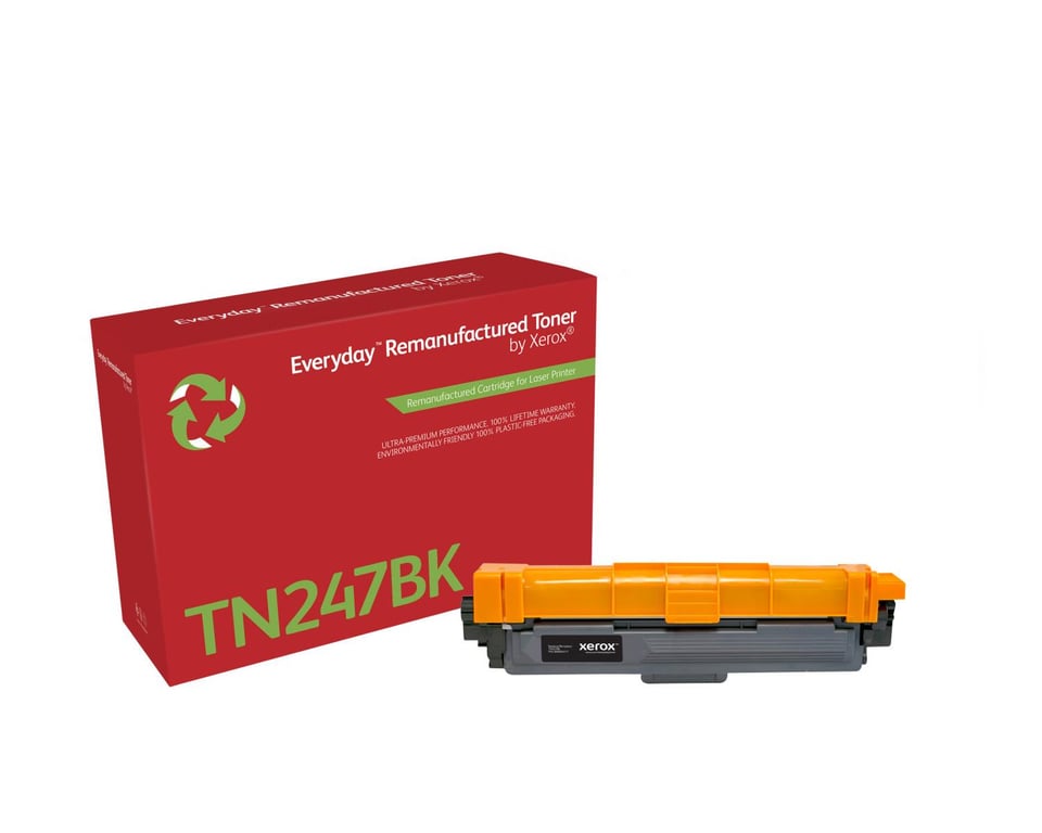 Everyday Toner rigenerato ¿ di Xerox Nero compatibile con Brother TN247BK High capacity