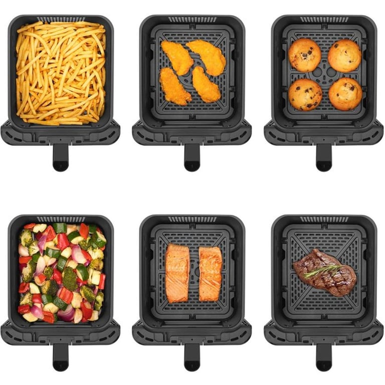 Friteuse à air chaud double panier Sencor SFR 1250BK Fonction SyncFinish Sans huile 10 programmes 116 - vue 5