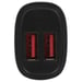 StarTech.com Caricatore da auto USB a 2 porte - Alta potenza (24W/4,8A) - Nero (USB2PCARBKS)