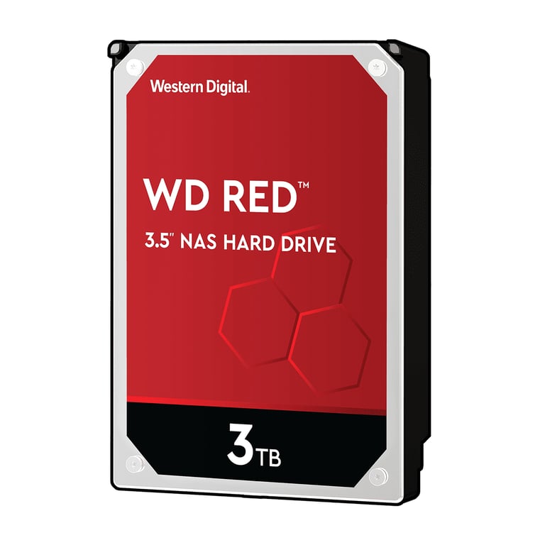 Western Digital WD WD30EFAX - Disque dur - 3 To - interne - 3.5 - SATA 6Gb/s - 5400 tours/min - mémoire tampon: 256 Mo