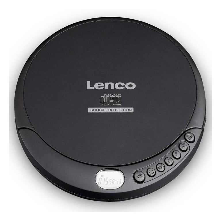 Lecteur CD portable Lenco CD 010 fonction de charge de la batterie