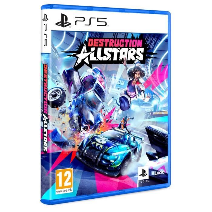 Jeu PS5 - Destruction AllStars - Action - Lucidgames - Sony Interactive Entertainment - En boîte - Neuf