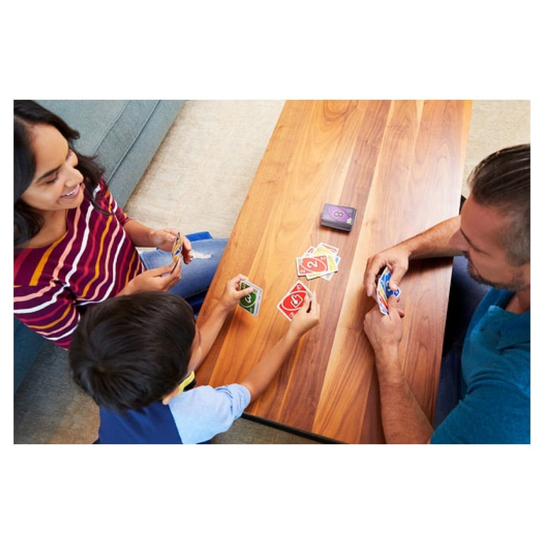 Jeu De Cartes Mattel UNO Flip – Version Réversible Pour 2 à 4 Joueurs Dès 7 Ans - vue 5