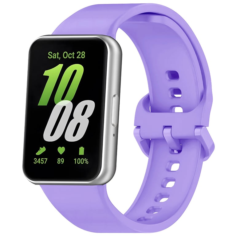imoshion Bracelet silicone pour Samsung Galaxy Fit 3 - Lilas - Neuf