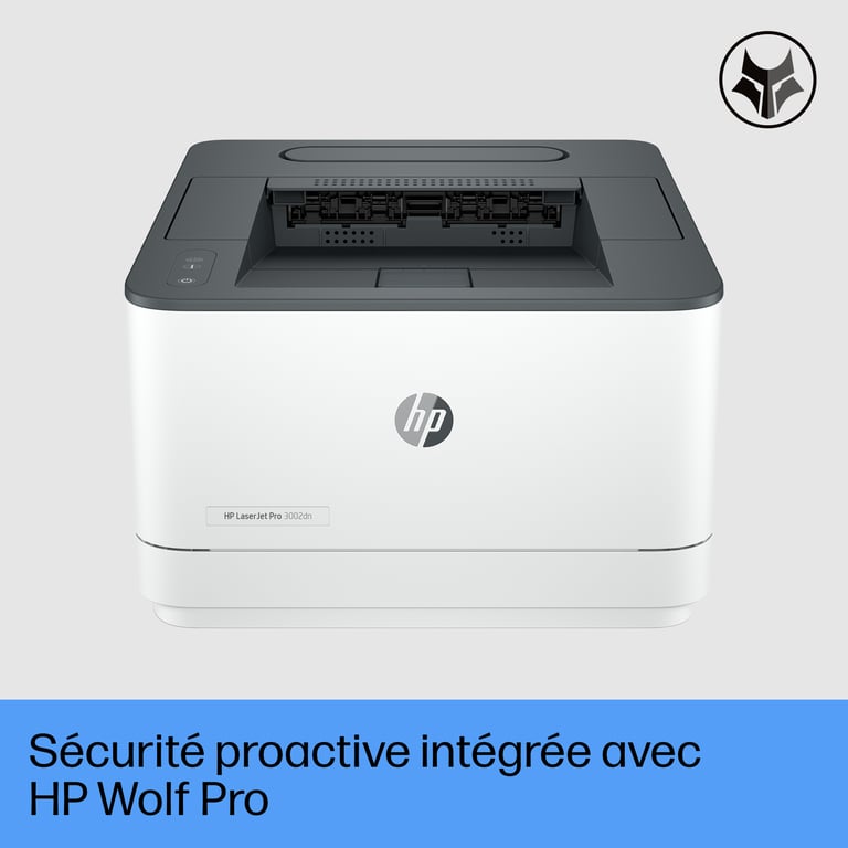 HP LaserJet Pro 3002dn et Imprimante Ethernet uniquement Recto verso - vue 4