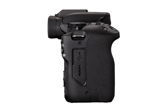 Canon EOS R50, Black + RF-S 18-45 IS STM + RF-S 55-210mm F5-7.1 IS STM Kit MILC 24,2 MP CMOS 6000 x 4000 pixels Noir