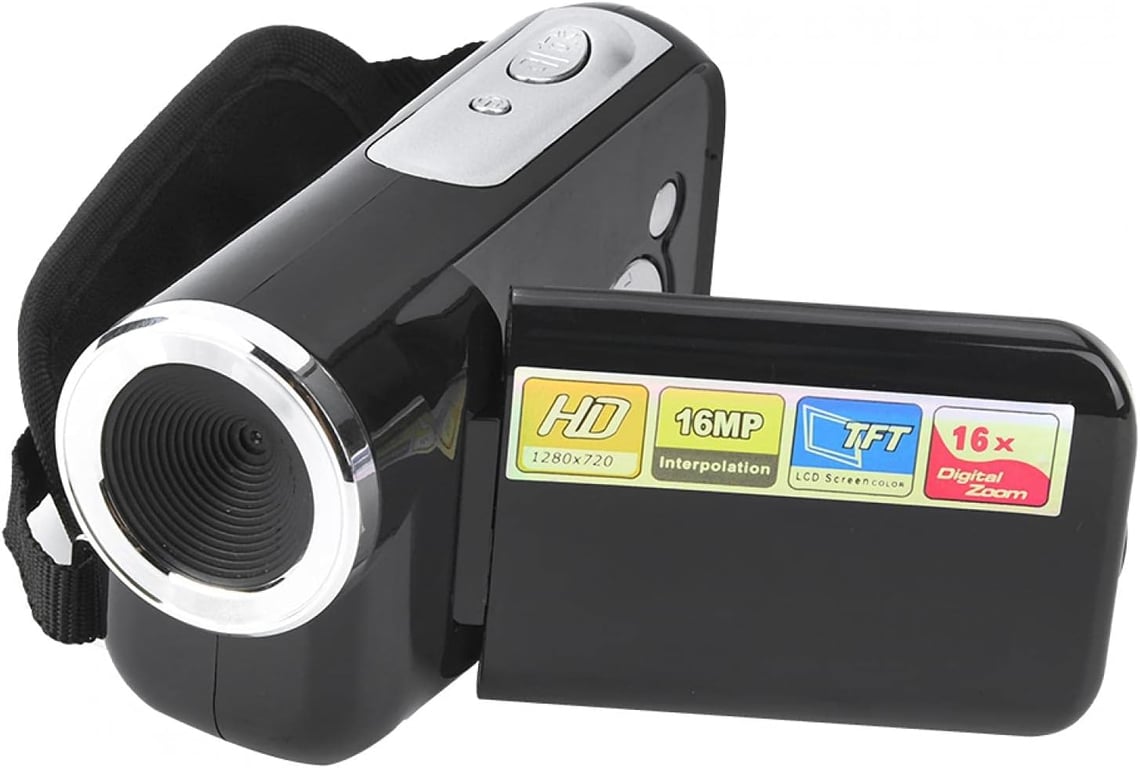 Caméscope numérique TFT LCD de 2 pouces 1080 X 720 noir - Neuf