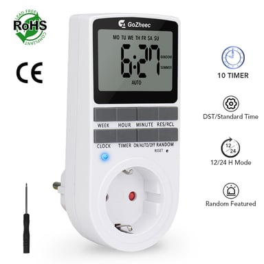 UE 1 unidad de interruptor temporizador digital