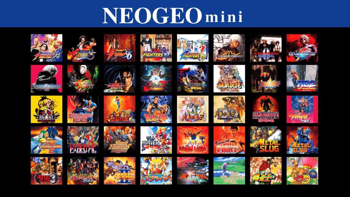 Consola japonesa SNK Neo Geo Mini