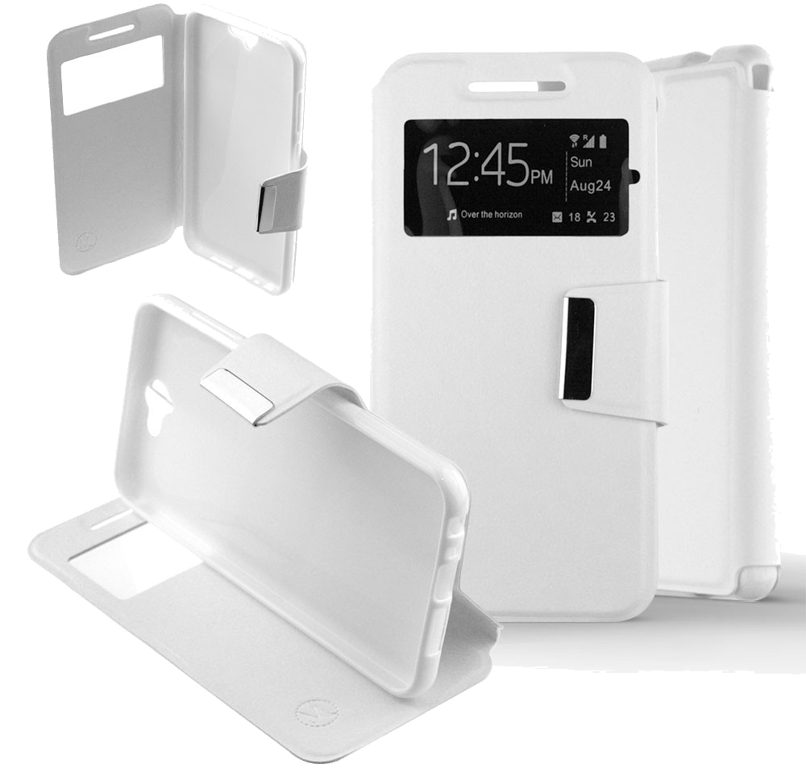 Etui Folio compatible Blanc HTC One A9