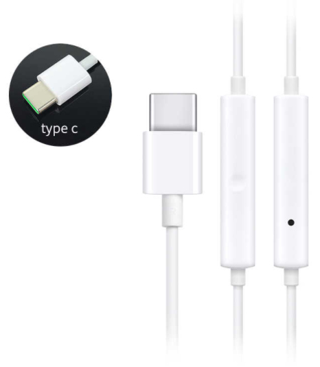 OPPO MH135 3 Écouteurs Avec fil Ecouteurs AppelsMusique USB Type C Neuf - vue 3